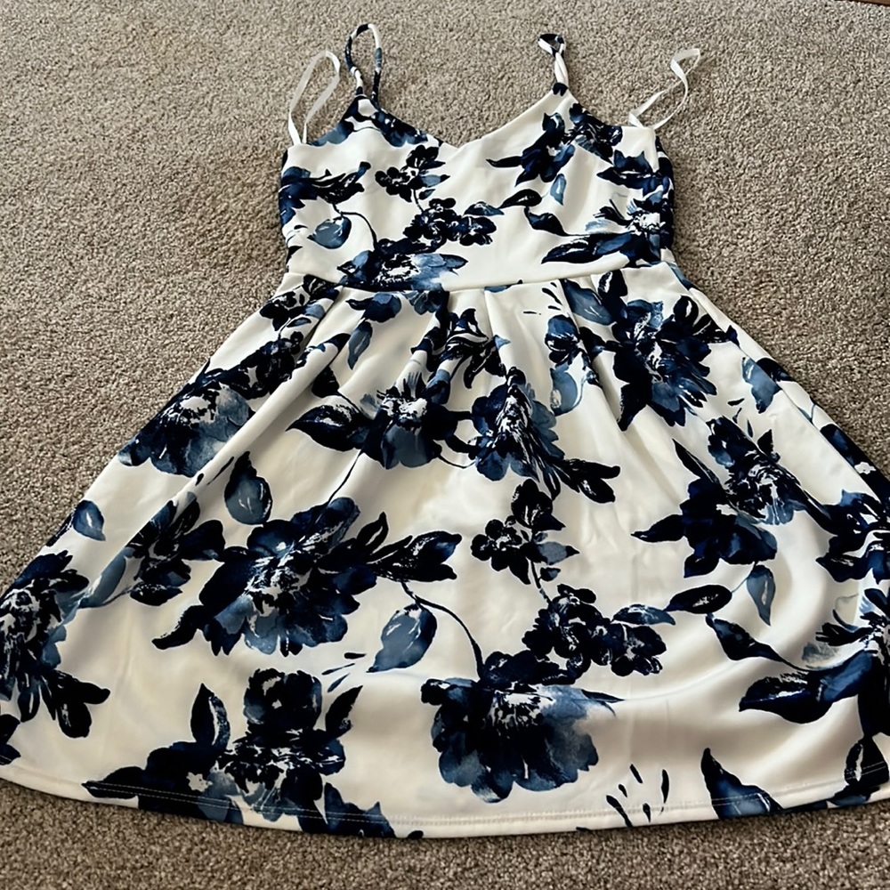 Adorable blue floral dress from kohl’s!